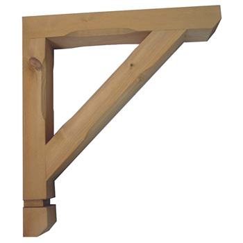 F-SG range of timber gallow bracket with modern 