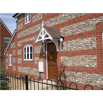 Rivington period Dual pitch timber door canopy with a range of sizes