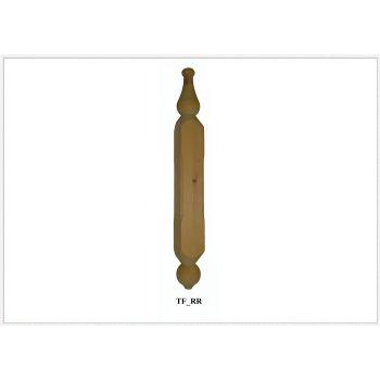 Timber Turned Finial 840mm high 100mm x 100mm F-TF-RR