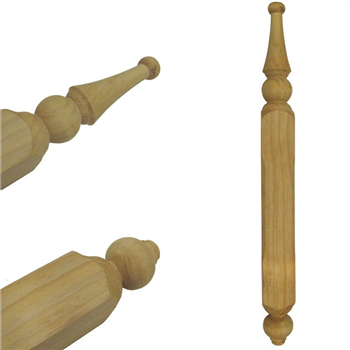 Range of F-A-TF Accoya Timber Turned Finials  