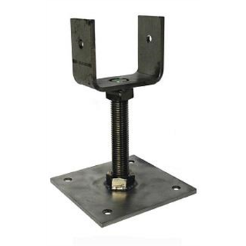  A range of stainless steel adjustable Stirrup support bases