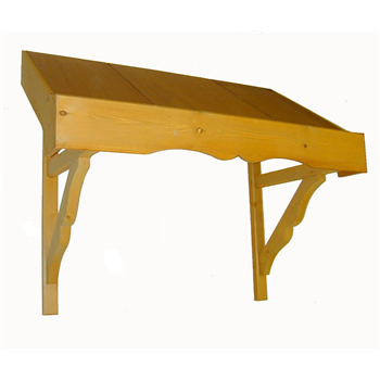 Mono Pitch Timber Dalesman Door Canopies 1280-3500mm wide