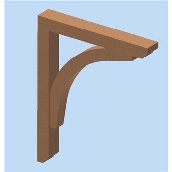 F-CB685 Timber Gallows Bracket 685mm projection