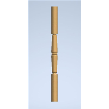 Sherborne Accoya turned post 1800mm x FS 121mm- product code- F-A-SBP-1