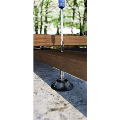 Terrace, decking support and accessories
