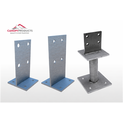A range of Stainless Steel Vertical Plate Post and T Plates