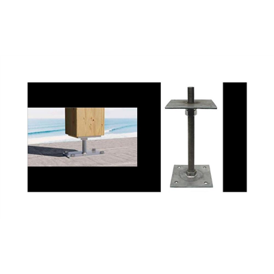 Stainless Steel Plate Post Bases