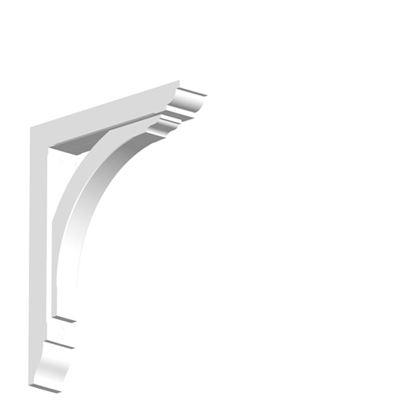 Plastic and Duropolymer low maintenance Gallows Brackets, Dentils and Rafters foot
