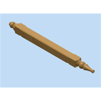 Softwood Redwood Finials