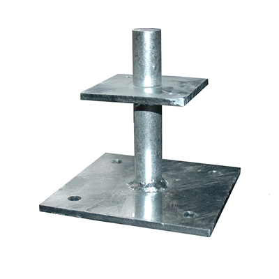 Galvanised Post Bases/Shoes/Supports