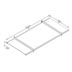 dimensions 2050mm Nancy door canopy