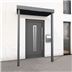 The Ealiong PPC Aluminium door canopy