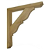 F-SG100-10-T Timber Gallows Bracket 800mm projection