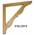F-SG125-12-T Heavy DutyTimber Gallows Bracket 1200mm projection