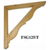F-SG125-12-T Heavy DutyTimber Gallows Bracket 1200mm projection