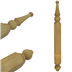 Accoya Finial 1040mm high  F-A-TF2