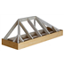 Double Hipped Canopy- Code - F-DHC made to order low maintenance available