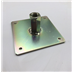 Adjustable post base to take a top plate - Product : APB1-BP