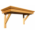 Flat Saddleworth low cost Timber Door Canopy 