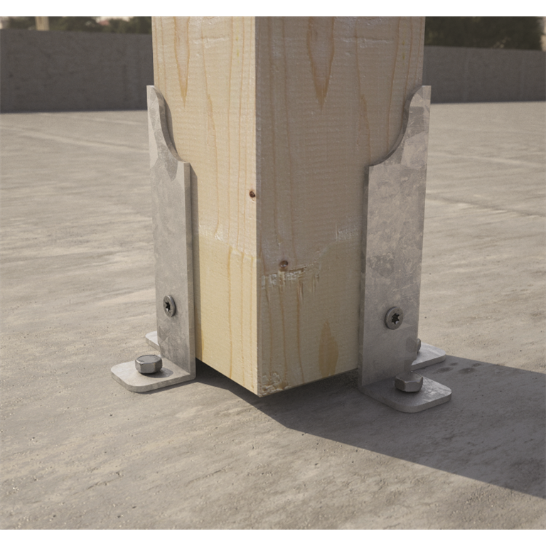 FD60 in Situ for fixing a pergola