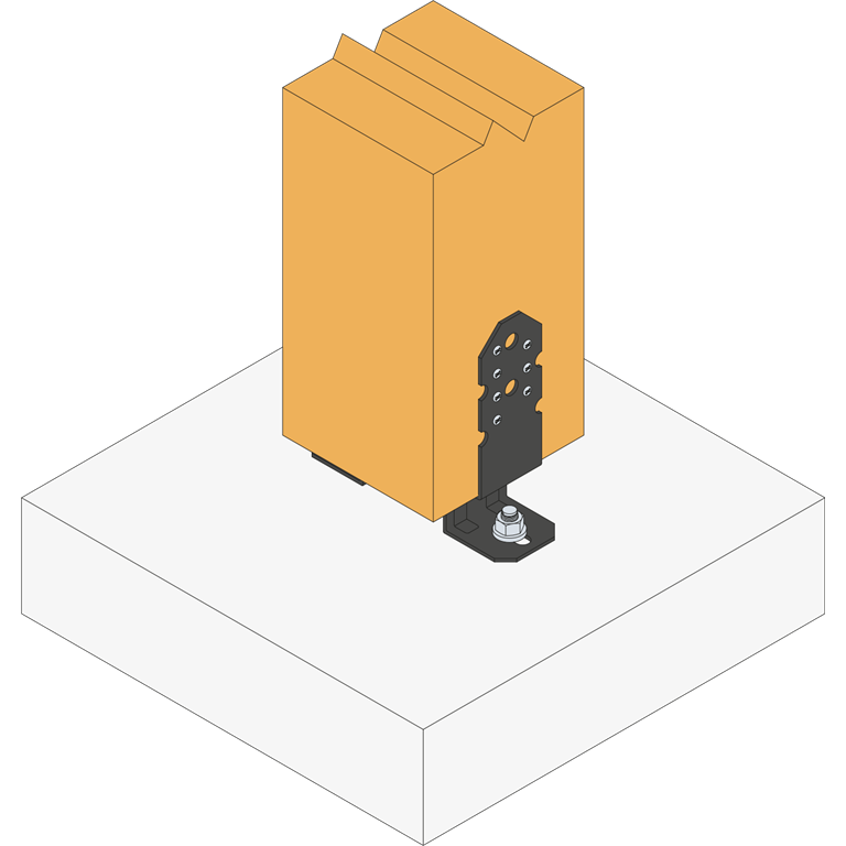 Simpson strong-tie PBP60/50 Pergola support