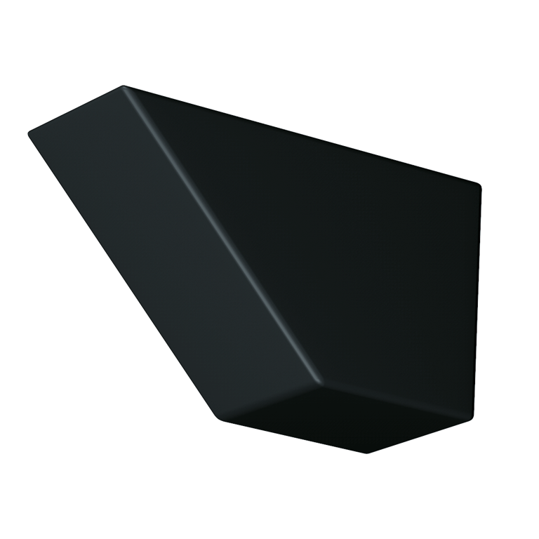 RF01 dentil block in black
