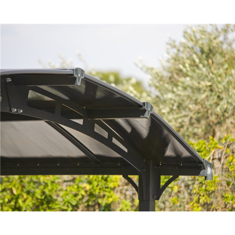 Alpine car port for motorhome