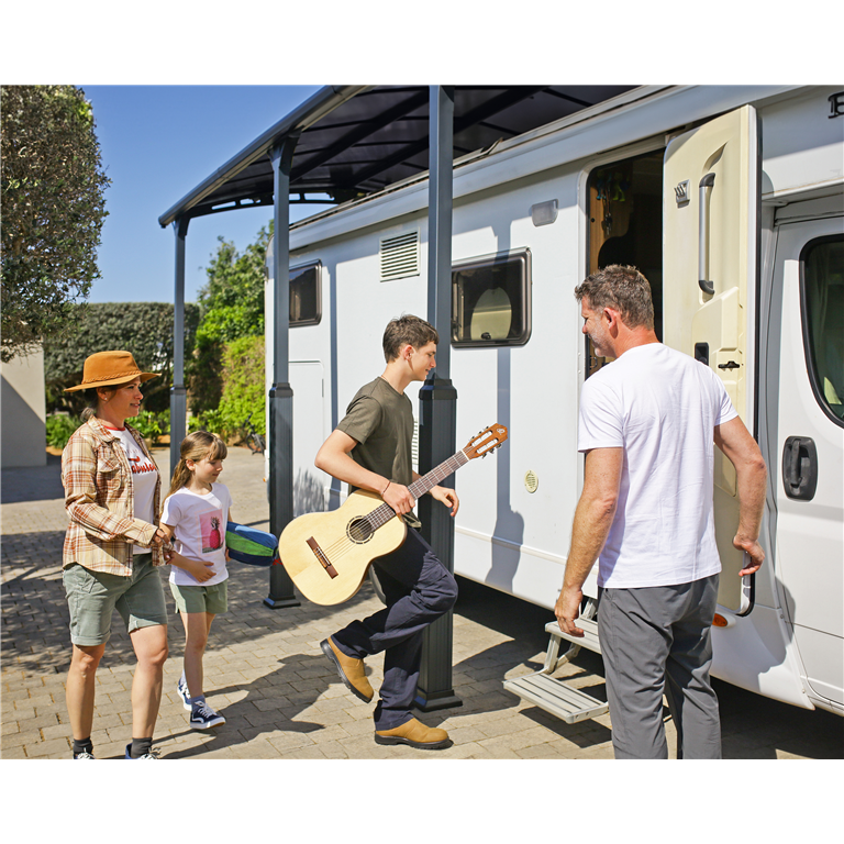 Alpine Aluminium car port for campervan