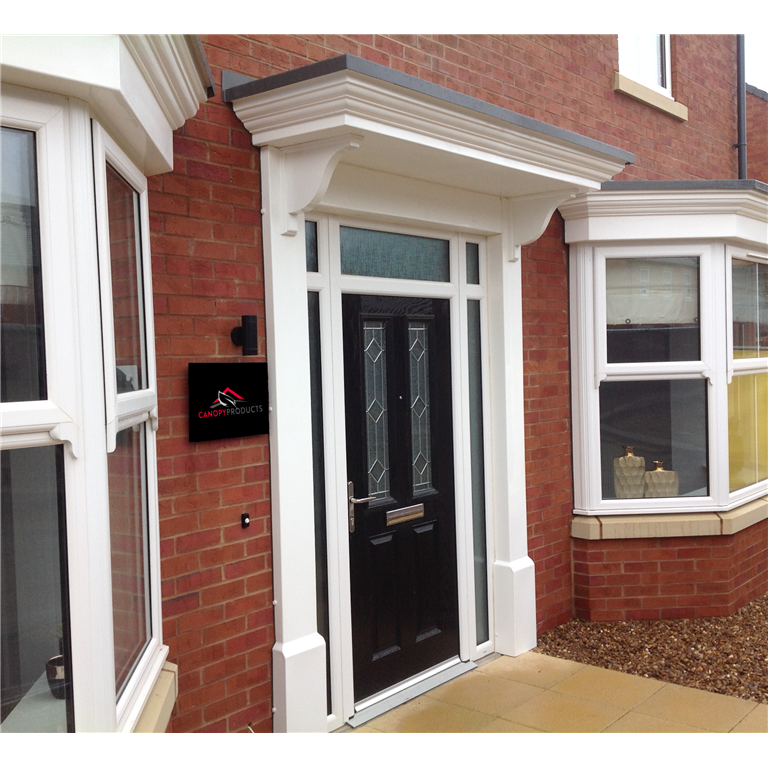 door surround with side window