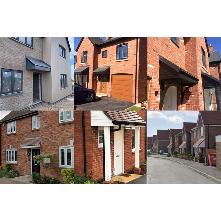 door canopies lean to type