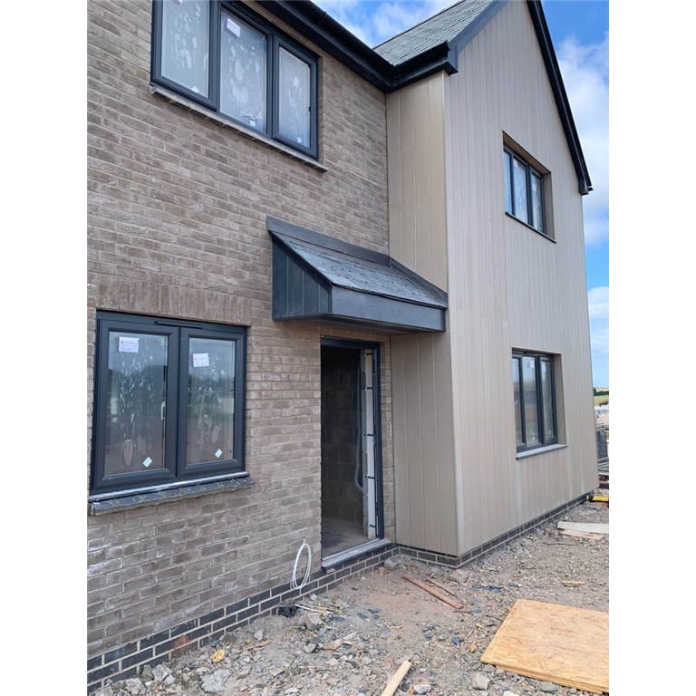 bare unit clad on site