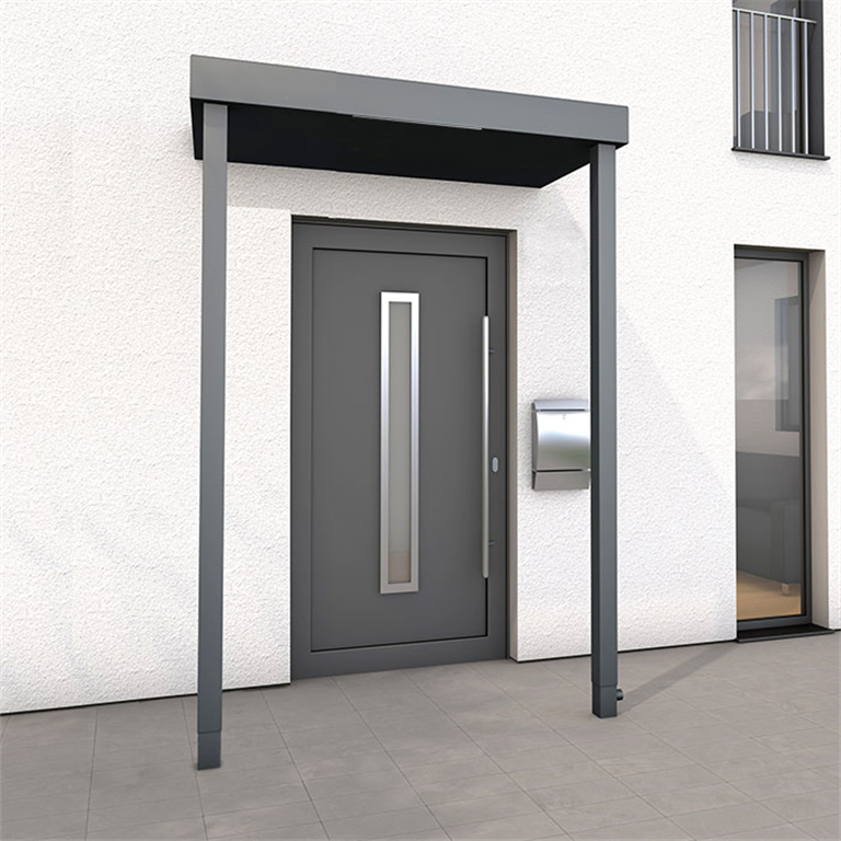 The Ealiong PPC Aluminium door canopy