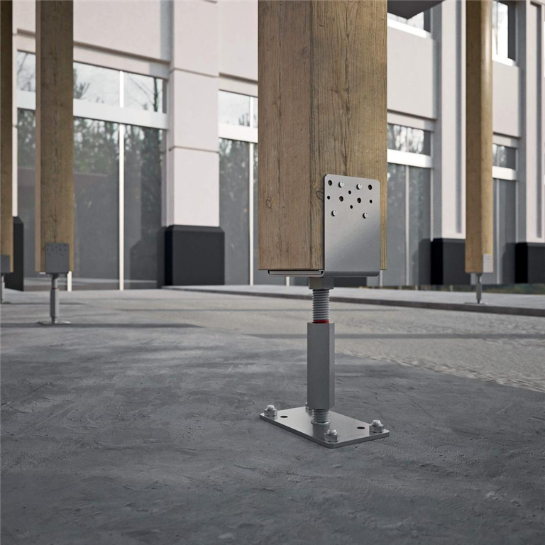R80100L adustable post base