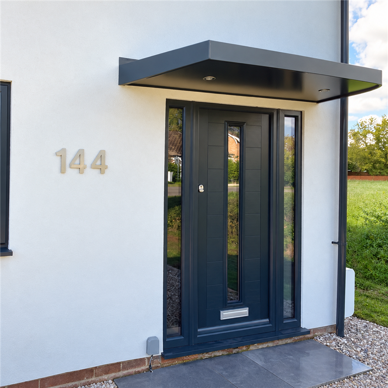 Exclusive Aluminium door canopy