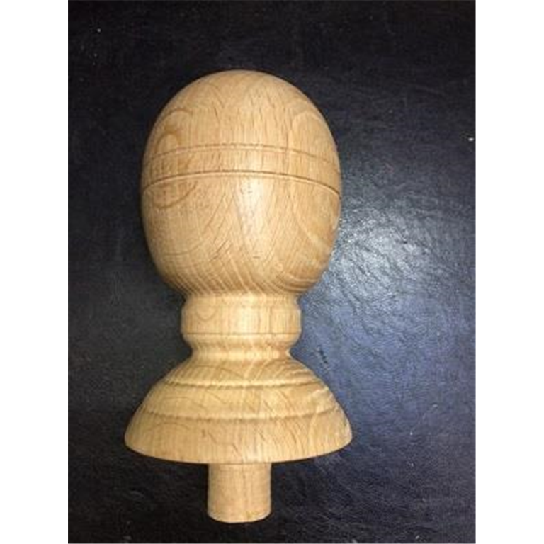 Bespoke Oak Acorn Newel Cap