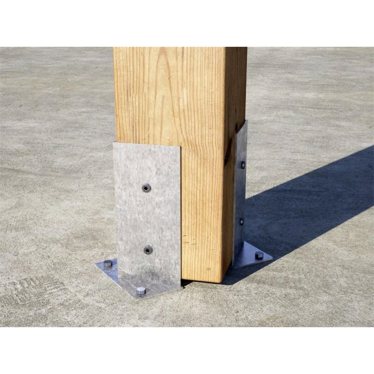 FD70 Corner post base double wings