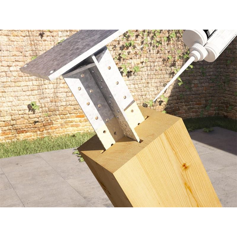 X10 Cross-shaped post base