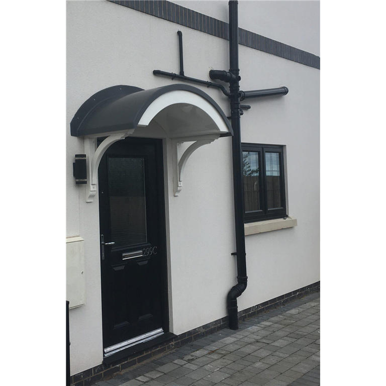 The York low maintenance curved/ domed GRP Door Surround