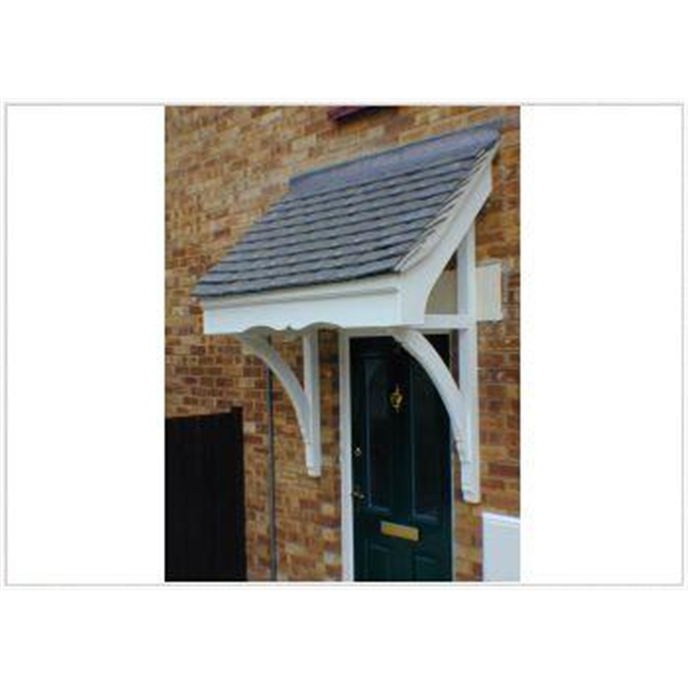 Mono Pitch Timber Swakeley Door Canopies 1280mm to 1500mm wide, 750mm projection Code - F-SW1