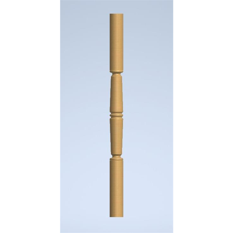Sherborne Accoya turned post 1800mm x FS 121mm- product code- F-A-SBP-1