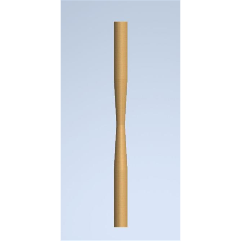 Yeovil Accoya turned post 1800mm x FS 121mm- product code- F-A-YVP-1