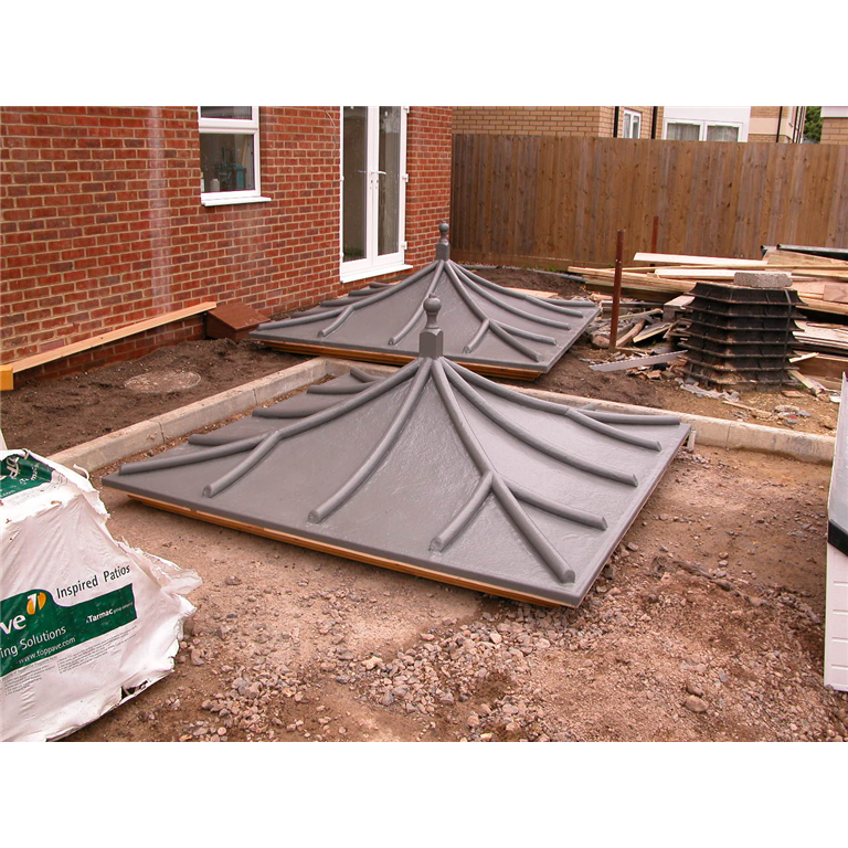 ON site photo bin store roof