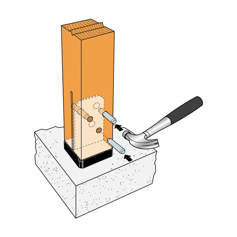 Simpson Strong Tie CPT installation 