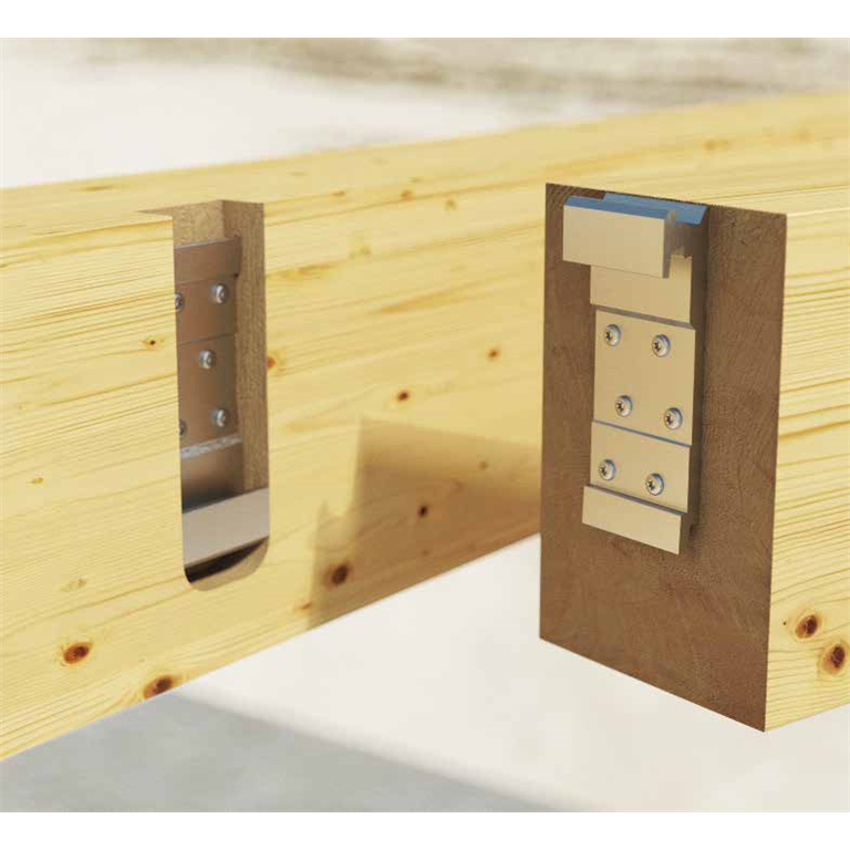 CLICK connector in situ