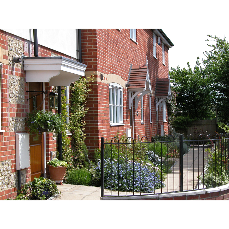 Ashton timber flat door canopy