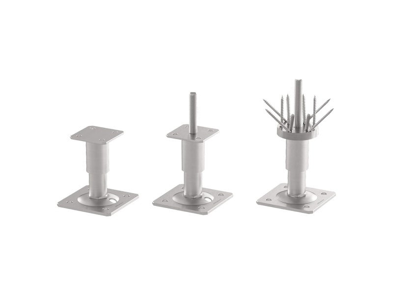 Adjustable post support range 