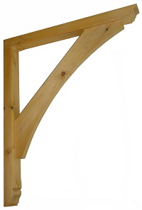 F-G100-3-T Timber Gallows Bracket 900mm projection