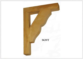 F-SG9-T Timber Gallows Bracket  300mm projection