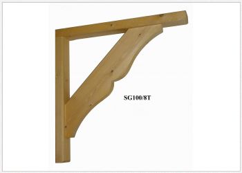 F-SG100-8-T  Timber Gallows Bracket 