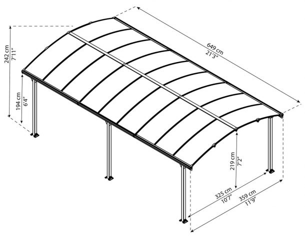 Blackwood car port